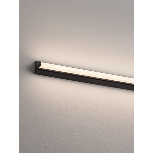 Matēti melna alumīnija LED sienas lampa Endo – Nova Luce-image-1