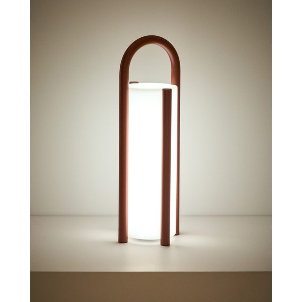 LED pārvietojams āra gaismeklis ar USB ø 16 cm Leros – Kave Home-image-3