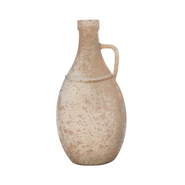 Bēšs pārstrādāta stikla vāze Mauro Ferretti Roma, ⌀ 12,5 cm-image-3