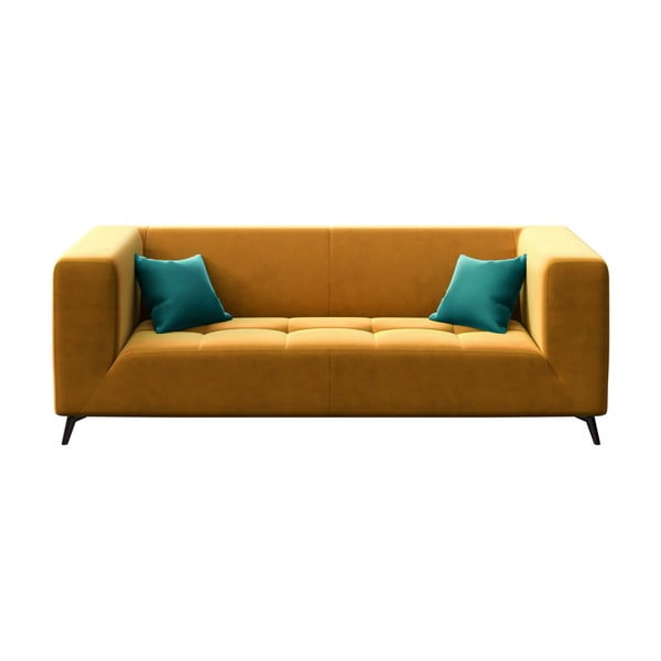 Medus dzeltens dīvāns MESONICA Toro, 217 cm