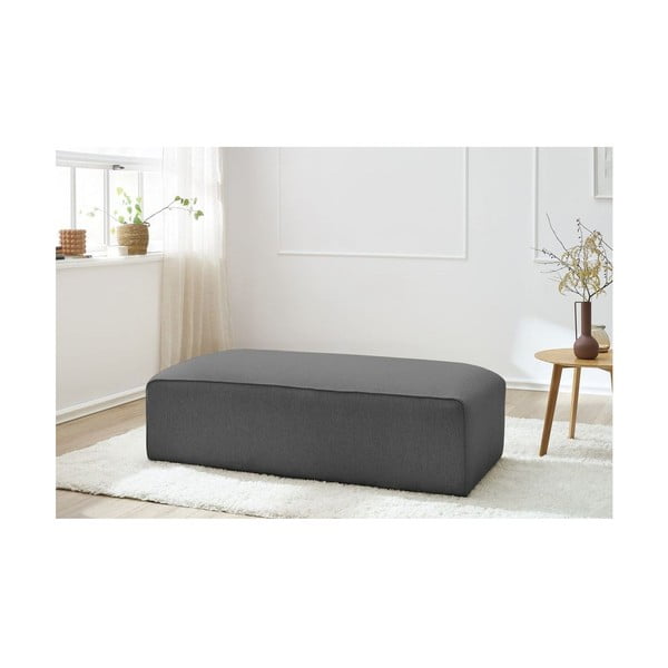Tumši pelēks modulārais kāju soliņš Megeve – Bobochic Paris-image-1