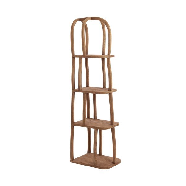 Dabīga toņa mango masīvkoka plaukts 53x175x40 cm Lowe – Light & Living