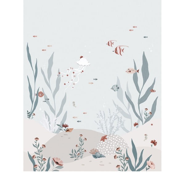 Bērnu tapetes 200 cm x 248 cm Seaside Dreams – Lilipinso