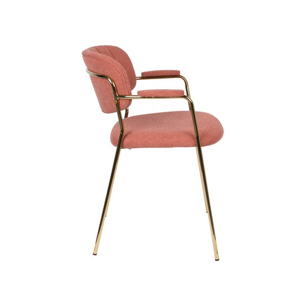 Rozā pusdienu krēsli (2 gab.) Jolien – White Label-image-3