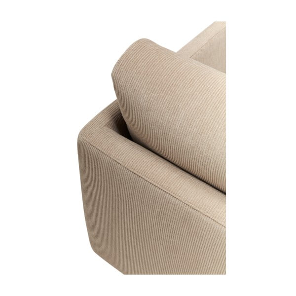 Bēšs dīvāns ar krēslu 215 cm Colin – Sits-image-1