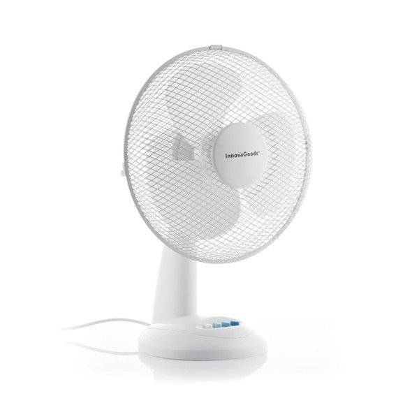 Balts galda ventilators InnovaGoods, ø 30 cm