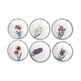 6 keramikas deserta šķīvju komplekts My Ceramic, ø 13 cm