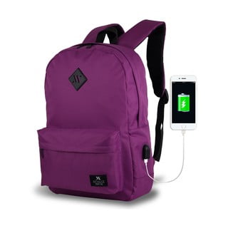 Violeta mugursoma ar USB portu My Valice SPECTA Smart Bag