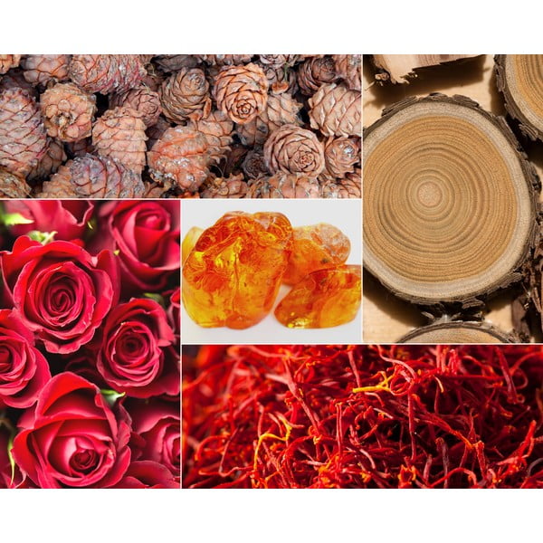 Aromātiskā sojas vaska svece degšanas laiks 60 h Safran-Ambre Noir/Black Wood – Privé Home-image-3