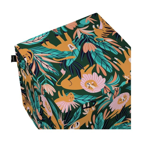 Bērnu pufs Magic – Yellow Tipi-image-1