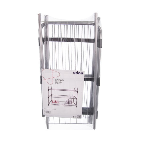 Sudraba krāsas metāla apavu statīvs – Orion-image-3