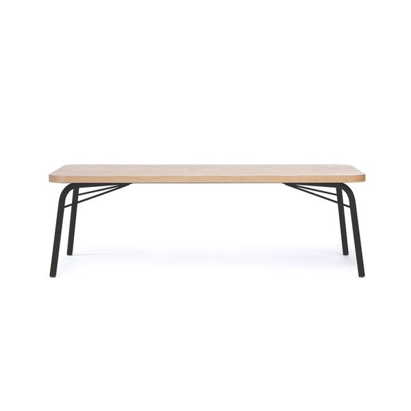 Žurnālgaldiņš ar melnām kājām Woodman Ashburn-image-2