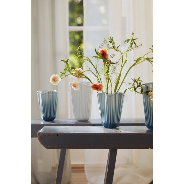 Gaiši zila keramikas vāze (augstums 20,5 cm) Hammershøi – Kähler Design-image-3