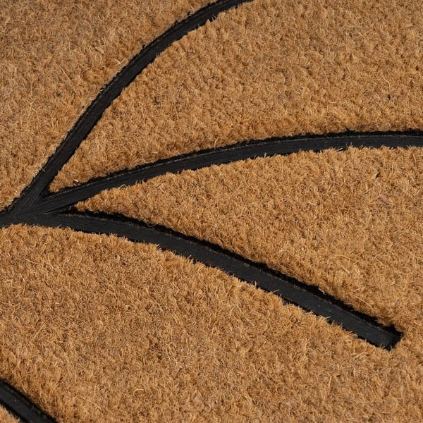 Kokosšķiedras kājslauķis 45x75 cm Leaf – Casa Selección-image-1
