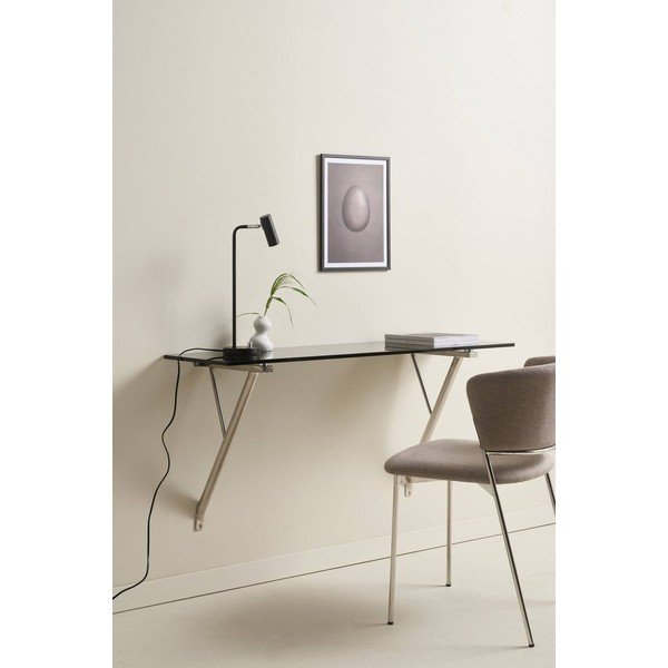Piekarināms darba galds ar stikla galda virsmu pie sienas stiprināms 40x120 cm Kullaberg – Jotex-image-1