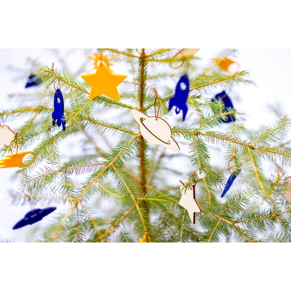 8 koka Ziemassvētku rotājumu komplekts Spira Medium-image-4