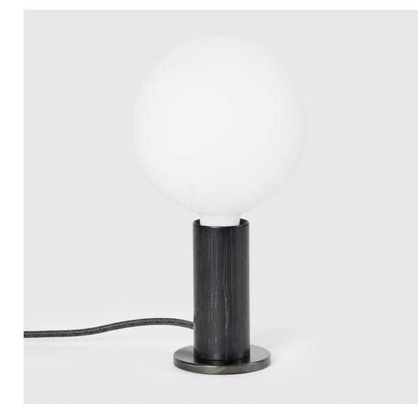 Melna galda lampa ar regulējamu spilgtumu (augstums 28 cm) Knuckle – tala-image-2