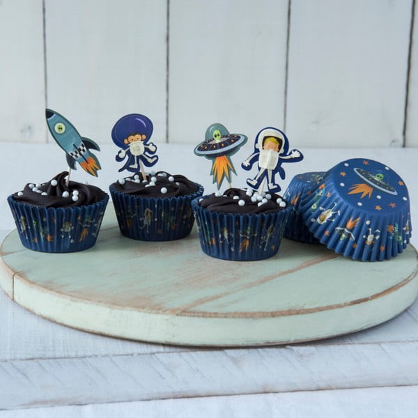 Rex London Kosmosa piedzīvojumi cupcake komplekts-image-1