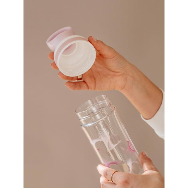 Purpursarkana ūdens pudele Equa Flow Wave, 800 ml-image-2