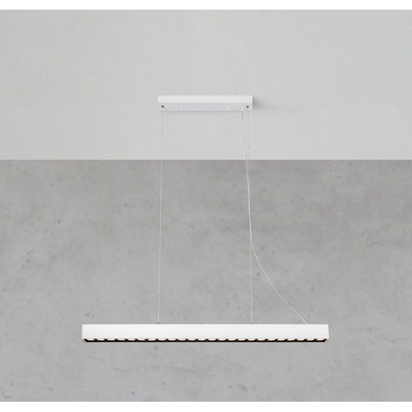 Balta LED piekaramā lampa ar metāla abažūru Plano – Markslöjd-image-1