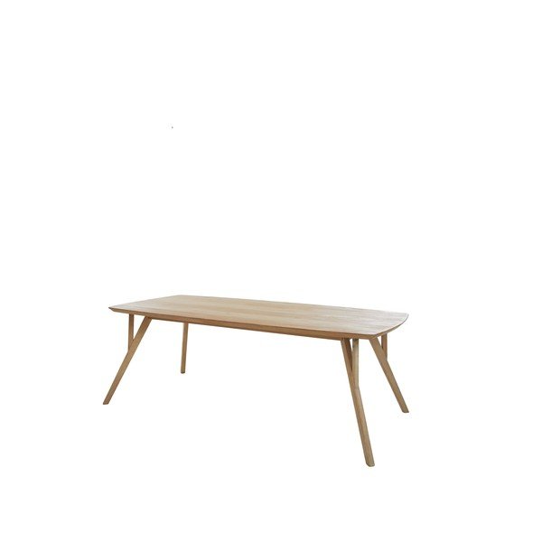 Mango masīvkoka ēdamgalds 100x200 cm Quenza – Light & Living