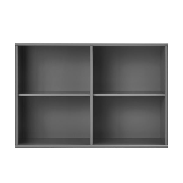 Antracīta pelēks piekarināms grāmatplaukts 89x61 cm Mistral – Hammel Furniture