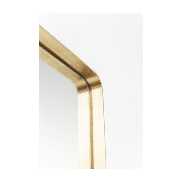 Spogulis ar misiņa rāmi Kare Design Taisnstūra formas, 200 x 70 cm-image-4