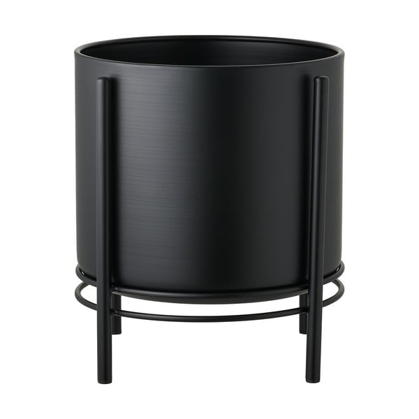 Metāla puķu poda apvalki (2 gab.) Svarta – House Nordic-image-4