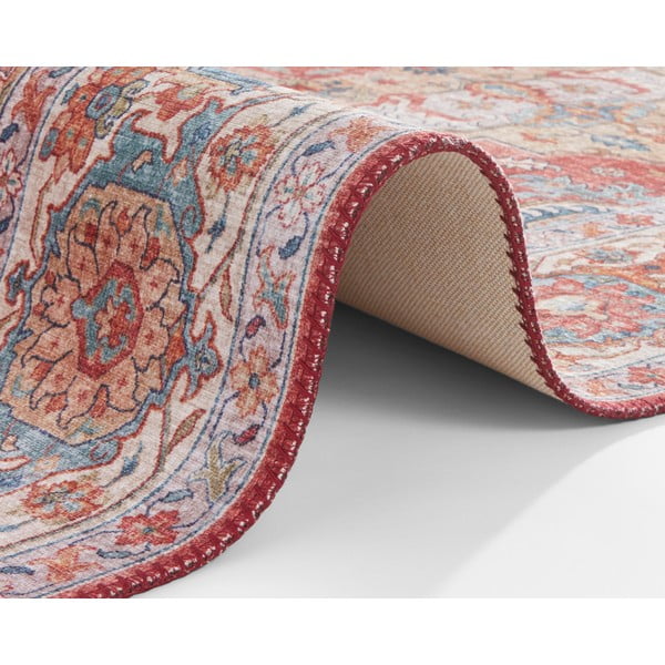 Sarkans paklājs Nouristan Sylla, 80 x 200 cm-image-4