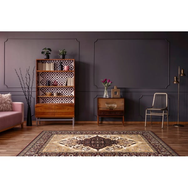 Sarkans vilnas paklājs 133x180 cm Audrey – Agnella-image-1