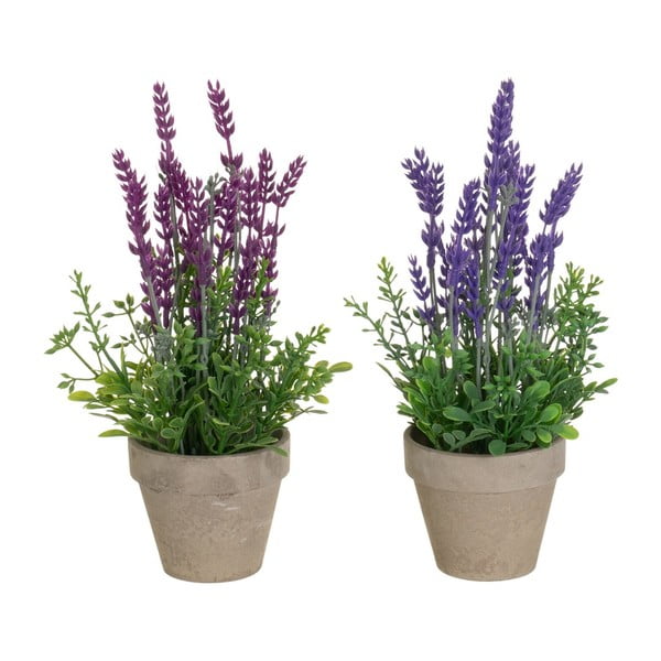 Mākslīgā lavanda (2 gab.) (augstums 27 cm) – Casa Selección