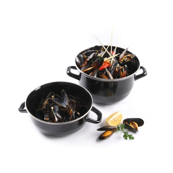 Nerūsējošā tērauda katls ar vāku 2,5 l – Hendi-image-1