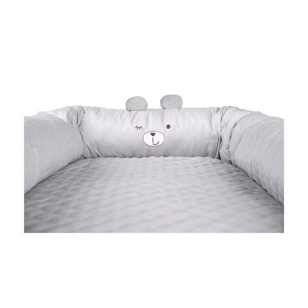 Gaiši pelēka zīdaiņu ligzdiņa Roba style – Roba-image-2