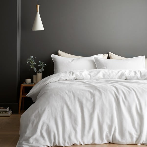 Balta divguļamā/īpaši gara gultas veļa 230x220 cm Relaxed – Content by Terence Conran