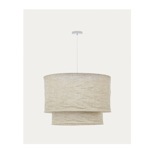 Bēšs abažūrs ø 60 cm Mariela – Kave Home-image-2