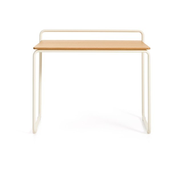 Bērnu rakstāmgalds ar oškoka imitācijas galda virsmu 45x82 cm Tinn – Kave Home-image-2