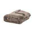 Brūna mikroplīša sega Tiseco Home Studio, 150 x 200 cm