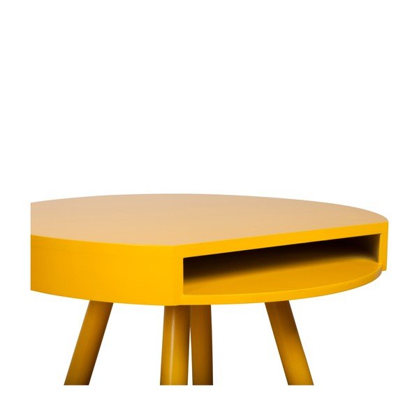 Slēptuvju galds, dzeltens-image-1