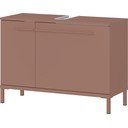 Brūns matēts skapītis zem izlietnes 80x59 cm Laurino – Germania
