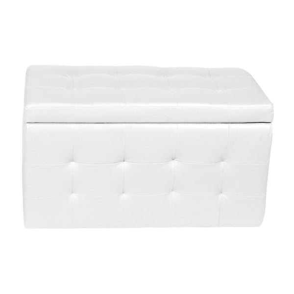 Balts taburete ar uzglabāšanas vietu Evergreen House Multi, 84 x 49 cm-image-3