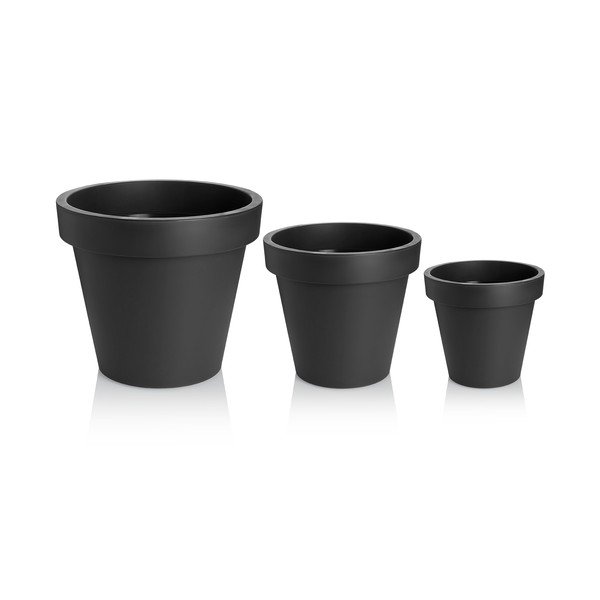 Plastmasas puķu pods ø 29 cm Metro Twist – Gardenico-image-4