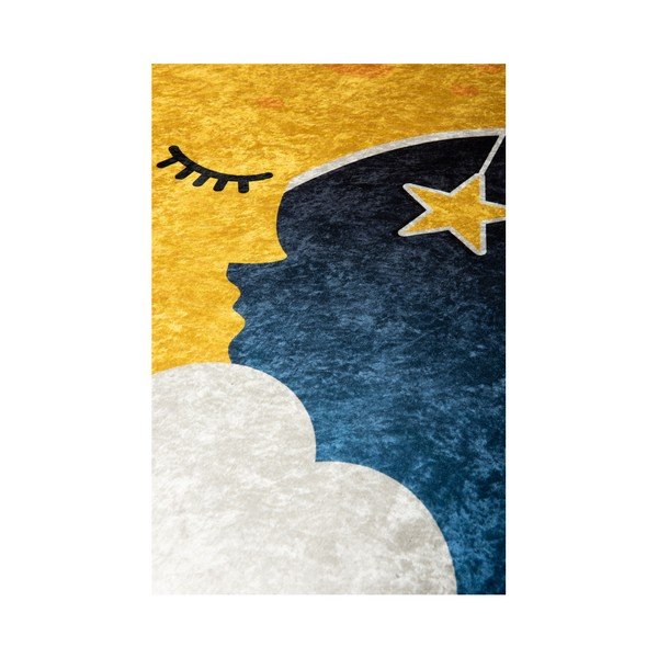 Bērnu paklājs Moon, ⌀ 140 cm-image-2