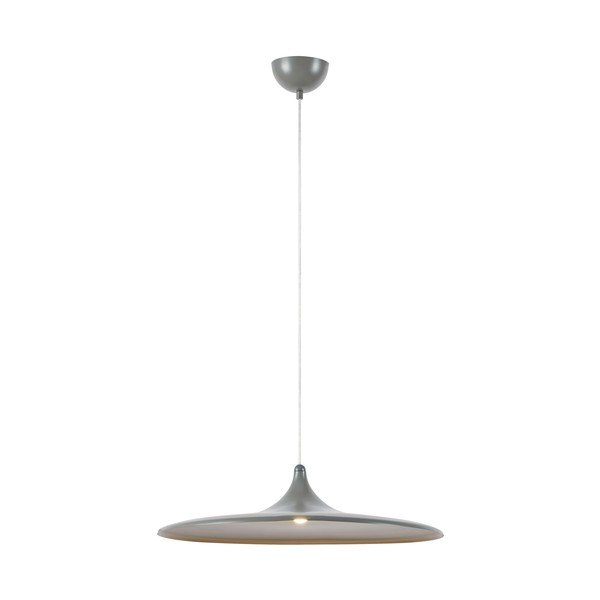 Pelēka metāla LED piekaramā lampa ar regulējamu spilgtumu ø57x13 cm Beam – Markslöjd