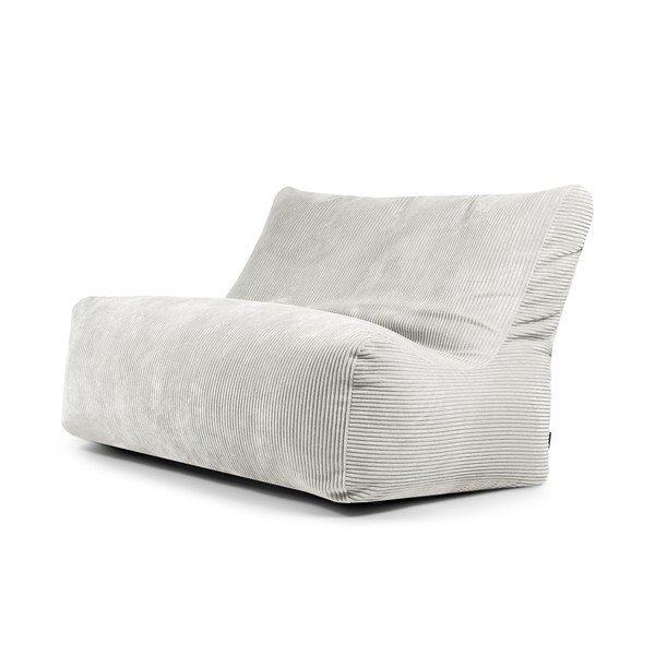 Krēmkrāsas velveta sēžammaiss Sofa Seat Lounge – SLOWDOWN