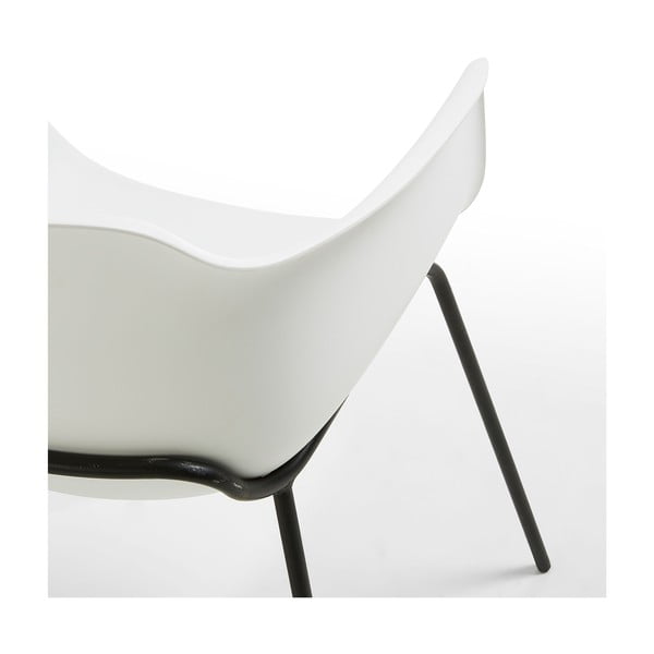 Balts ēdamistabas krēsls Kave Home Khasumi-image-4