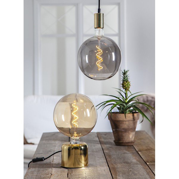 Misiņa krāsas lampas pamatne 10 cm Glans – Star Trading-image-1