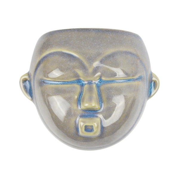 Pelēks sienas stādītājs PT LIVING Mask, 18,1 x 14,5 cm