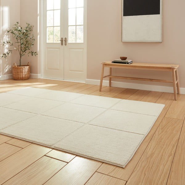 Krēmkrāsas paklājs 120x170 cm Elio Creem – Think Rugs-image-2