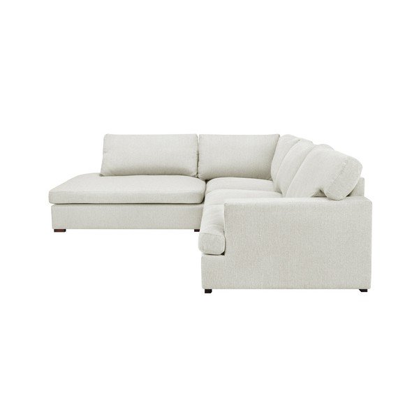 Krēmkrāsas un balta stūra dīvāns Windsor & Co Sofas Daphne, kreisais stūris-image-2