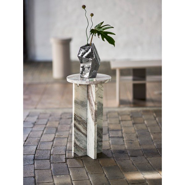 Marmora apaļš sānu galdiņš ø 30 cm Jasmia – Bloomingville-image-1